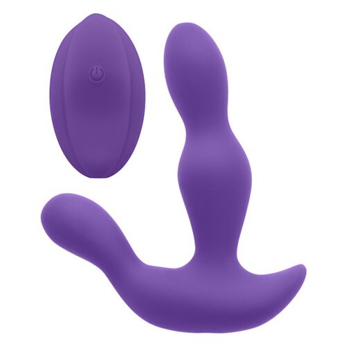 Vibrátor S Pleasures Velvet Prostate Stim s flexibilní špičkou