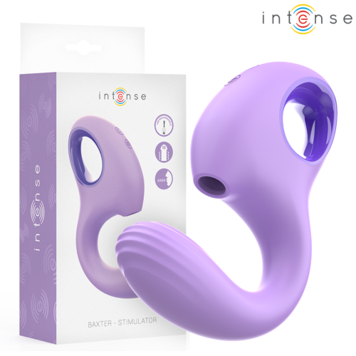 Vibrátor INTENSE BAXTER s funkcí sání a vibrací