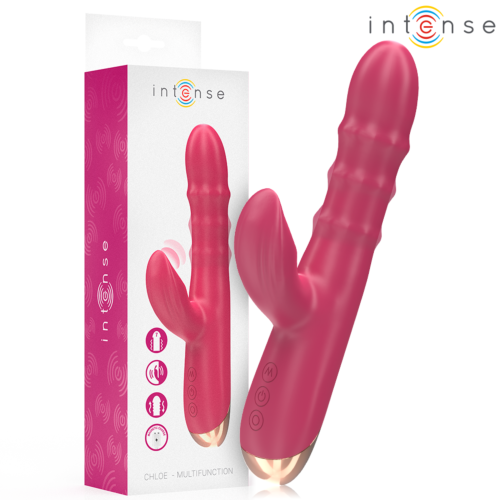 Vibrátor INTENSE CHLOE 3 v 1 pro rozmanitou stimulaci