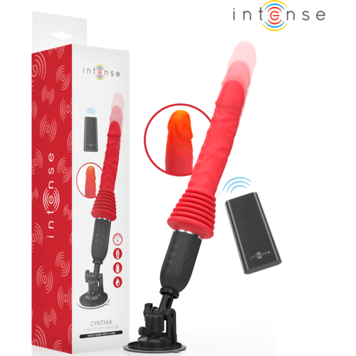 Vibrátor Intense Fun Cynthia s dálkovým ovládáním a teplem