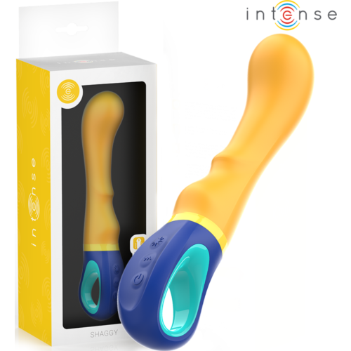 Vibrátor INTENSE FUN SHAGGY s ergonomickou křivkou