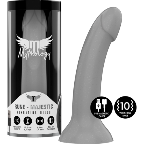 Dildo anal Mythology Rune Majestic s vibrací