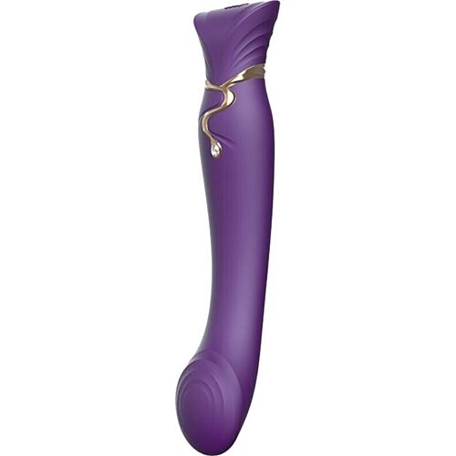 Vibrátor ZALO Queen G-Spot PulsWave s ohřevem