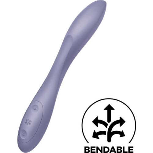 Vibrátor SATISFYER G-SPOT FLEX 2 s flexibilním tvarem
