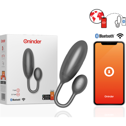 Vibrátor ONINDER Denver s ovládáním a různými režimy