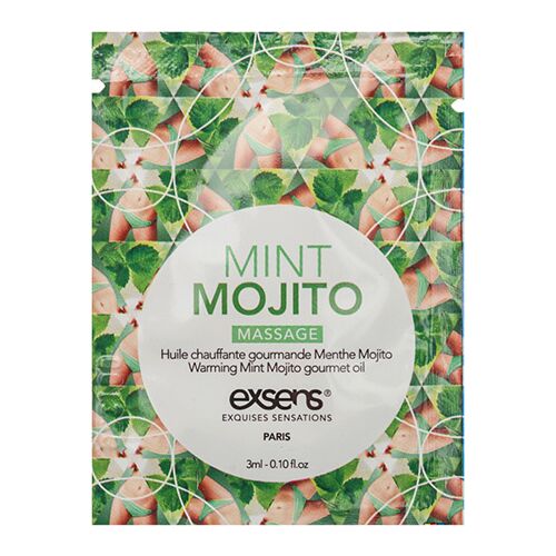 Olej na masáže Exsens Warming Gourmet Mojito