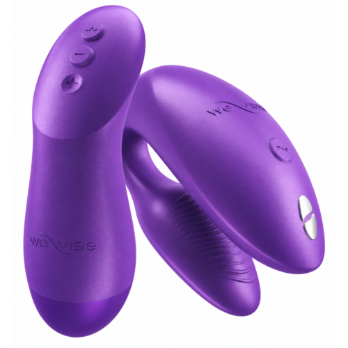 Párový vibrátor WE-VIBE CHORUS PRO v kosmicky fialové barvě