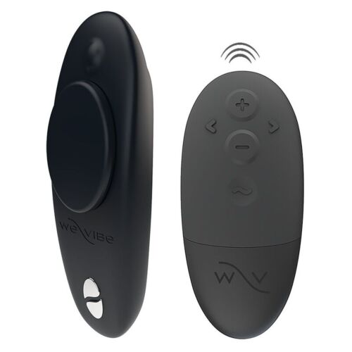 Klitorální vibrátor WE-VIBE MOXIE+ černý s magnetickým klipem