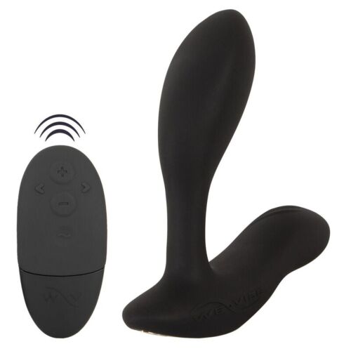 Černý prostatický vibrátor WE-VIBE Vector+