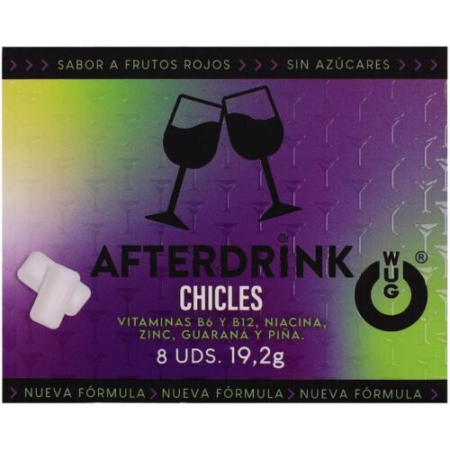 Žvýkačky WUG GUM After Drink pro rychlou obnovu energii
