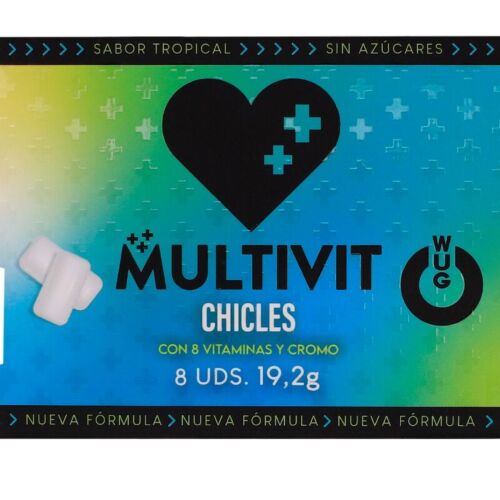 Chicle WUG GUM MULTIVIT | Funkční multivitamin v gumě