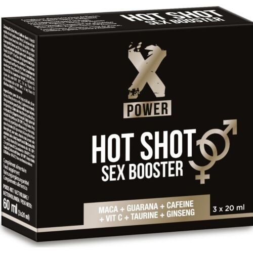 Gotas Amor XPOWER Hot Shot | Zvyšte svou libido a energii