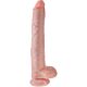 Dildo King Cock 35.6 cm s realistickou texturou
