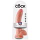 Dildo KING COCK 9 s přísavkou a realistickým vzhledem