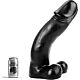Dildo Loviux ALL BLACK 45 cm – flexibilní a výkonný