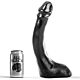 Dildo ALL BLACK 29 cm s realistickým tvarem