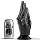 Dildo Fisting All Black 21 cm | Ergonomické a pohodlné