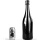 Plug anální ALL BLACK BOTTLE 39,5 cm pro pokročilé