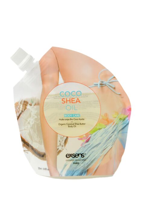 Olej Exsens Coco Shea Butter 250 ml pro každodenní použití Olej Exsens Coco Shea Butter 250 ml pro každodenní použití
