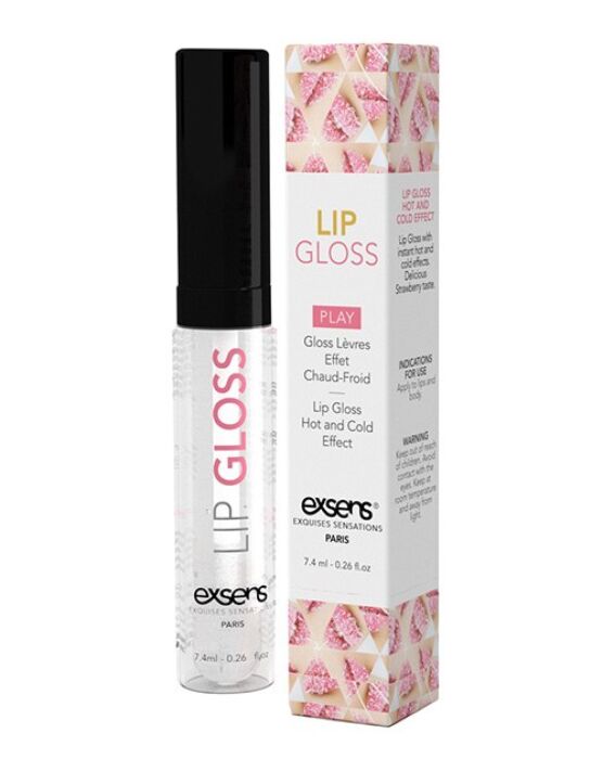 Lesk na rty Exsens Hot Kiss s efektem studená-teplá 7ml