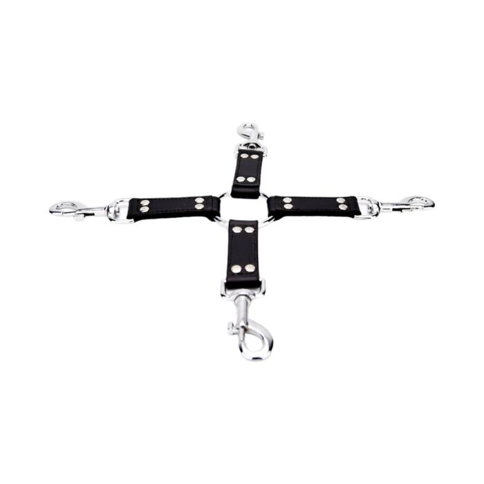Vázací pomůcka Bound Leather 4 Way Hog Tie Vázací pomůcka Bound Leather 4 Way Hog Tie