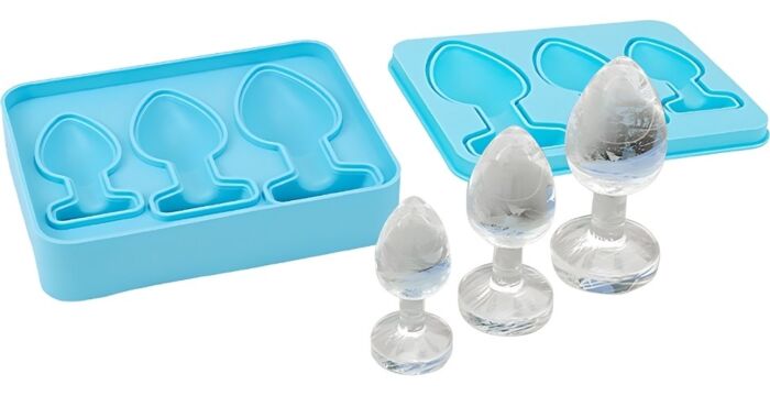 Forma na led Loving Joy Butt Plug Ice Cube Tray