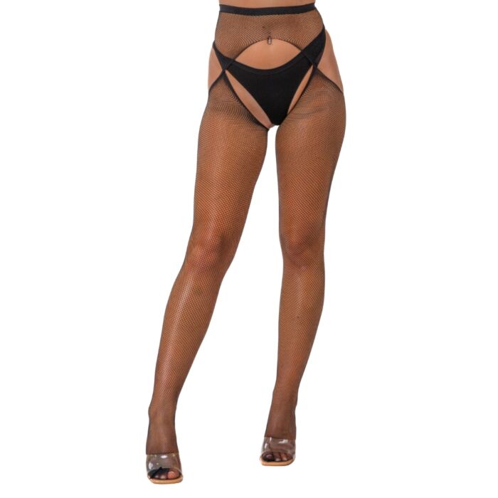 Ponožky Lace Crotchless s otevřeným rozkrokem Ponožky Lace Crotchless s otevřeným rozkrokem