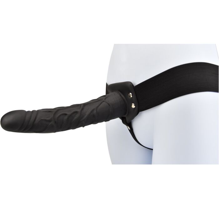 Dildo Loving Joy 9 Inch Hollow Strap On s polstrovaným základem Dildo Loving Joy 9 Inch Hollow Strap On s polstrovaným základem