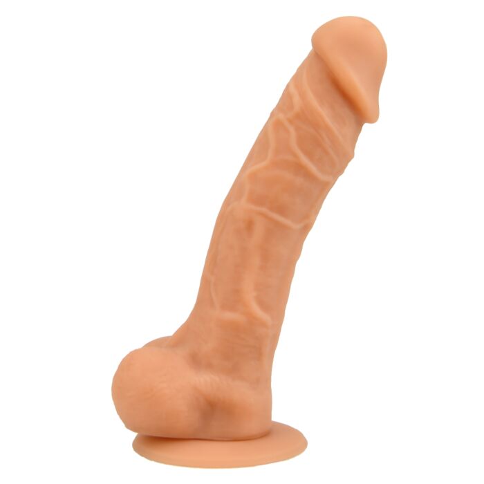 Loving Joy 9 Inch Realistic Silicone Dildo with Suction Cup and Balls Vanilla Loving Joy 9 Inch Realistic Silicone Dildo with Suction Cup and Balls Vanilla