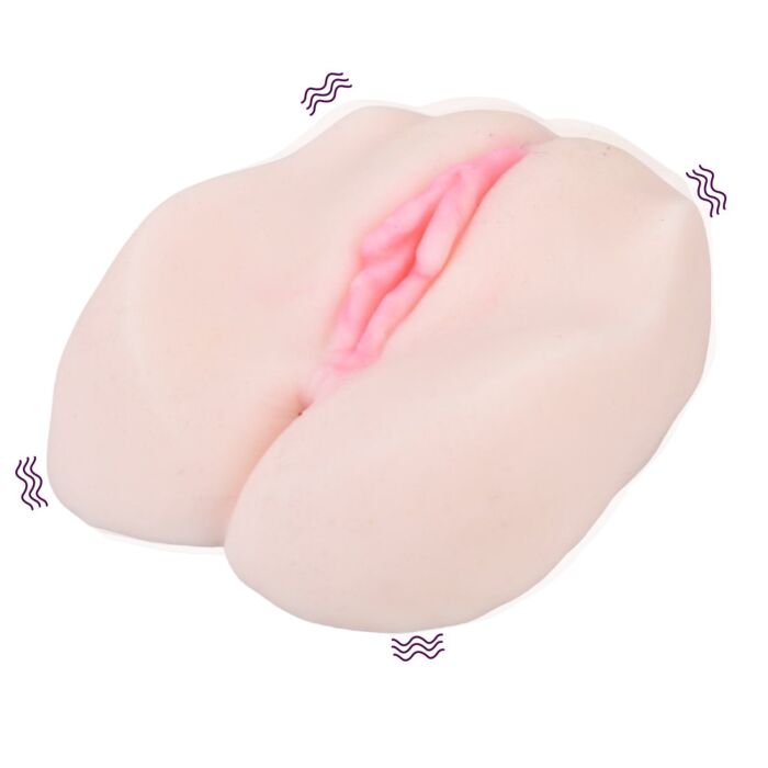 Masturbátor Loving Joy Kylie s vibrátorem a dvěma vstupy Masturbátor Loving Joy Kylie s vibrátorem a dvěma vstupy