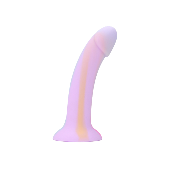 Dildo Mina Taro se sacím pohárem a svítícím efektem Dildo Mina Taro se sacím pohárem a svítícím efektem