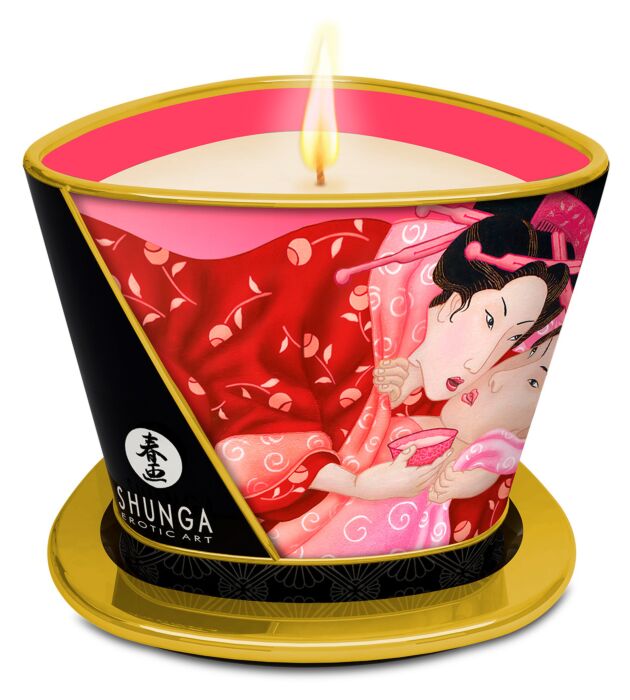 Masážní svíčka Shunga Cherry Blossom 170 ml