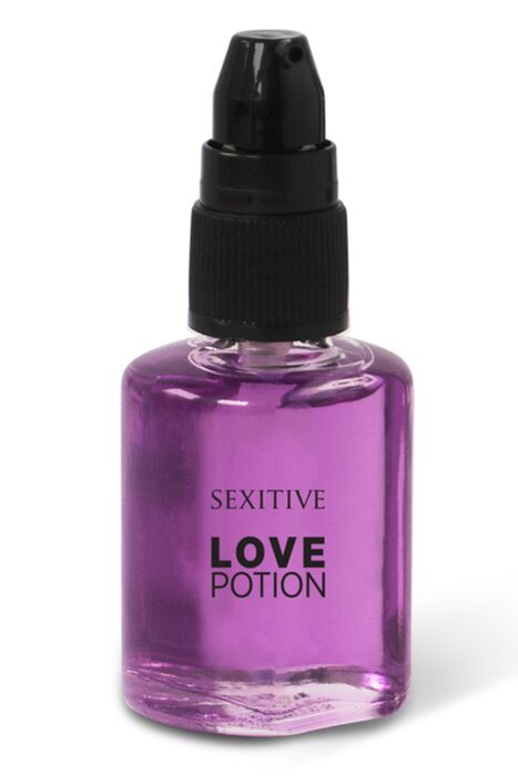 Olej na masáž SEXITIVE Love Potion s hřejivým efektem Olej na masáž SEXITIVE Love Potion s hřejivým efektem