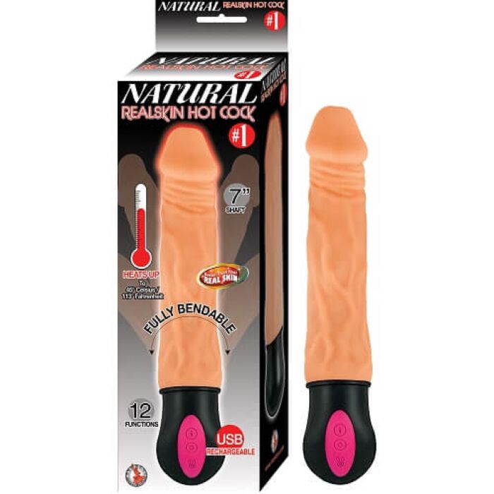 Dildo Nasstoys Realistic Warming 7" s ohřevem Dildo Nasstoys Realistic Warming 7" s ohřevem