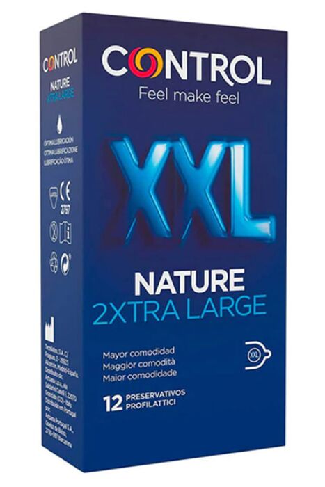 Kondomy Control Nature XXL pro větší komfort a citlivost Kondomy Control Nature XXL pro větší komfort a citlivost