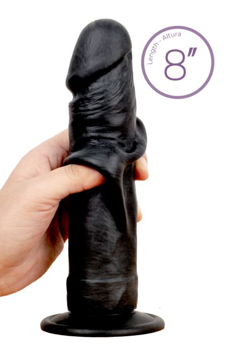 Realistické dildo S Pleasures Dante s přísavkou