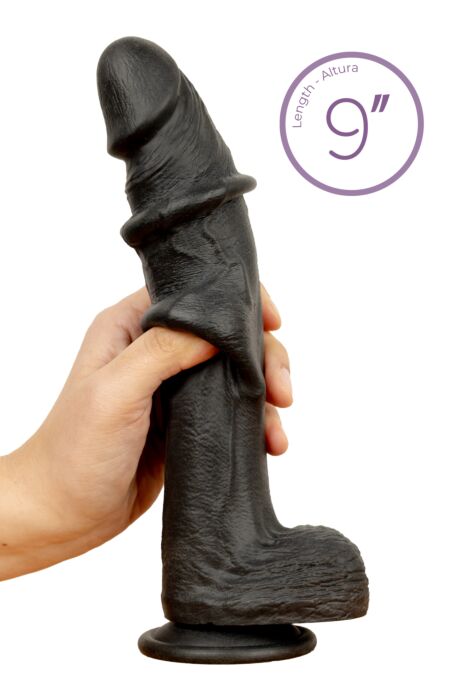 Dildo S Pleasures Realistic David 9" s ventózou Dildo S Pleasures Realistic David 9" s ventózou