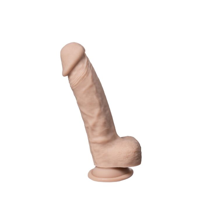 Dildo SilexD 20 cm s míčky a termoregulační funkcí Dildo SilexD 20 cm s míčky a termoregulační funkcí