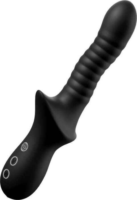 Anální masážní vibrátor FETISH FANTASY ELITE Pleasure Wave černý