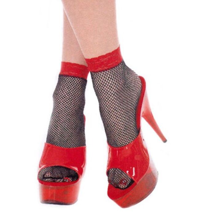 Kalhotky Music Legs Krátké Mřížkované