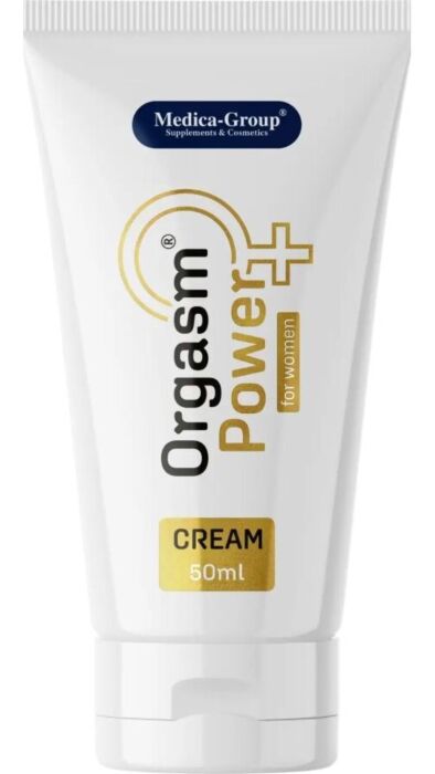 Krém pro ženy MEDICA GROUP Orgasm Power s přírodními složkami