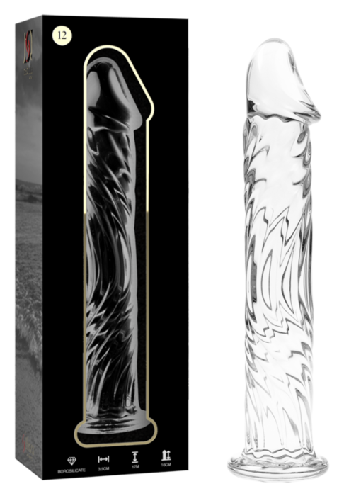Dildo Nebula Series by Ibiza Model 12 borosilikátové sklo