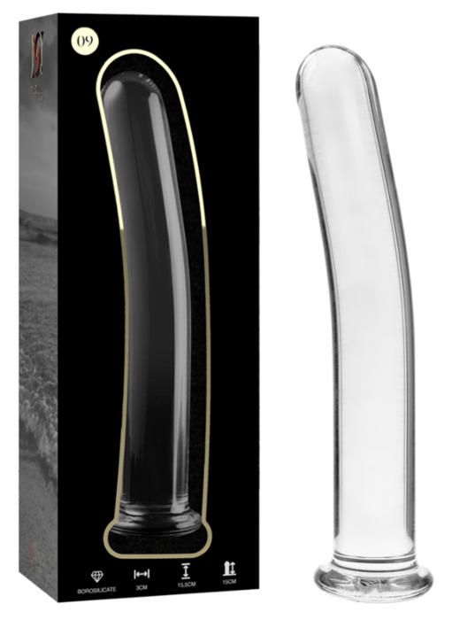 Dildo Nebula Series by Ibiza Model 9 z borosilikátového skla