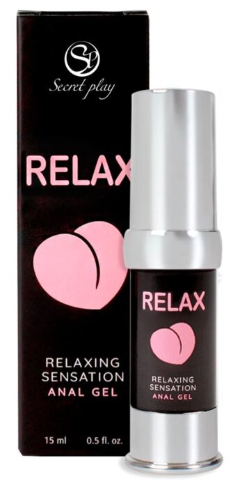 Lubrikant Secretplay Gel Anal Relax 15 ml pro uvolnění