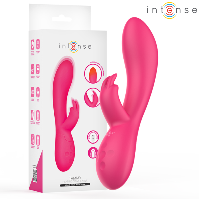 INTENSE - TAMMY RABBIT STIMULATOR WITH HEAT INTENSE - TAMMY RABBIT STIMULATOR WITH HEAT