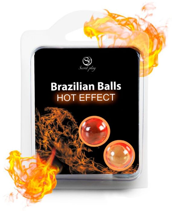 Lubrikant SECRETPLAY Brazilian Balls s hřejivým efektem