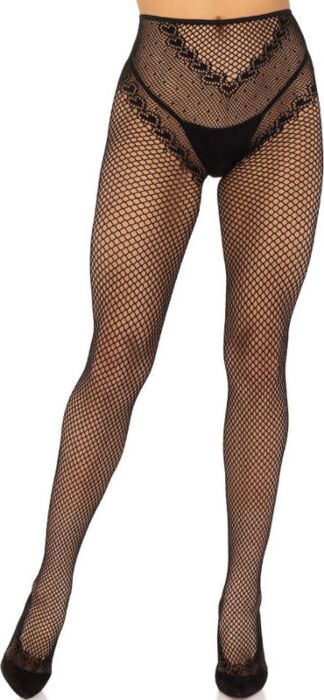 Medias Rejilla Leg Avenue Sin Entrepierna - Glamour Medias Rejilla Leg Avenue Sin Entrepierna - Glamour