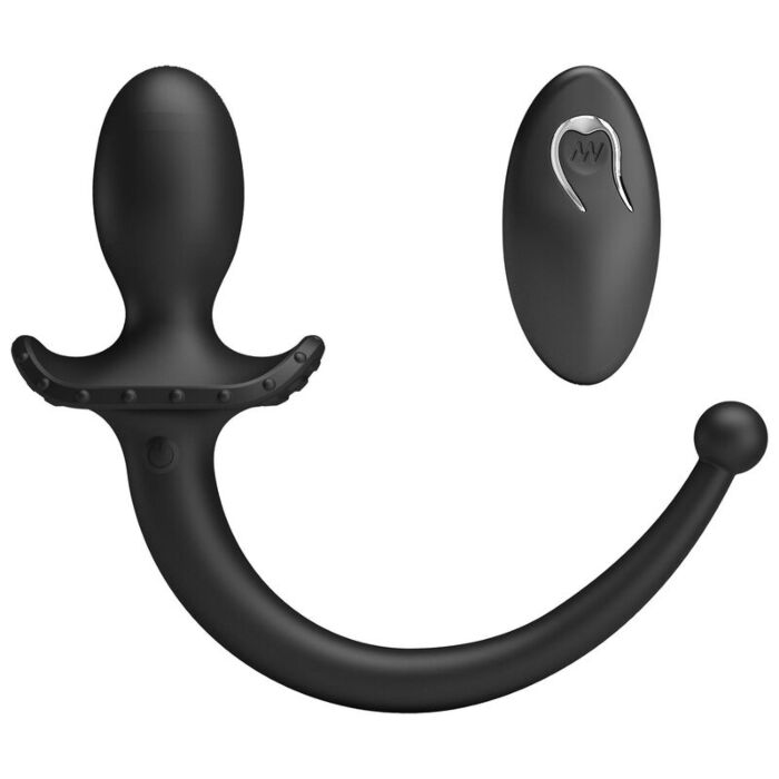 MR PLAY - WIRELESS REMOTE CONTROL ANAL AND PERINEUM VIBRATOR BLACK MR PLAY - WIRELESS REMOTE CONTROL ANAL AND PERINEUM VIBRATOR BLACK