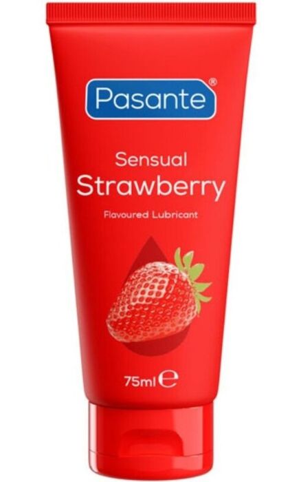 Lubrikant PASANTE SENSUAL STRAWBERRY 75 ml