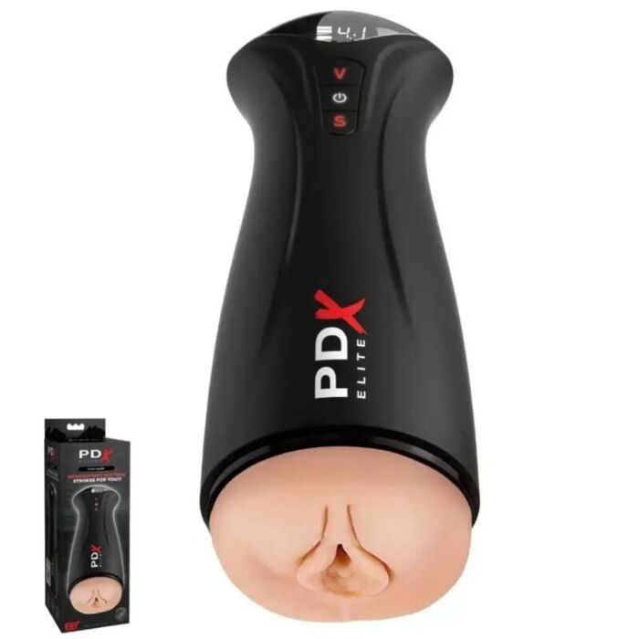 PDX ELITE - FAP-GASM INTERMITTENT SUCTION & VIBRATION MASTURBATOR PDX ELITE - FAP-GASM INTERMITTENT SUCTION & VIBRATION MASTURBATOR